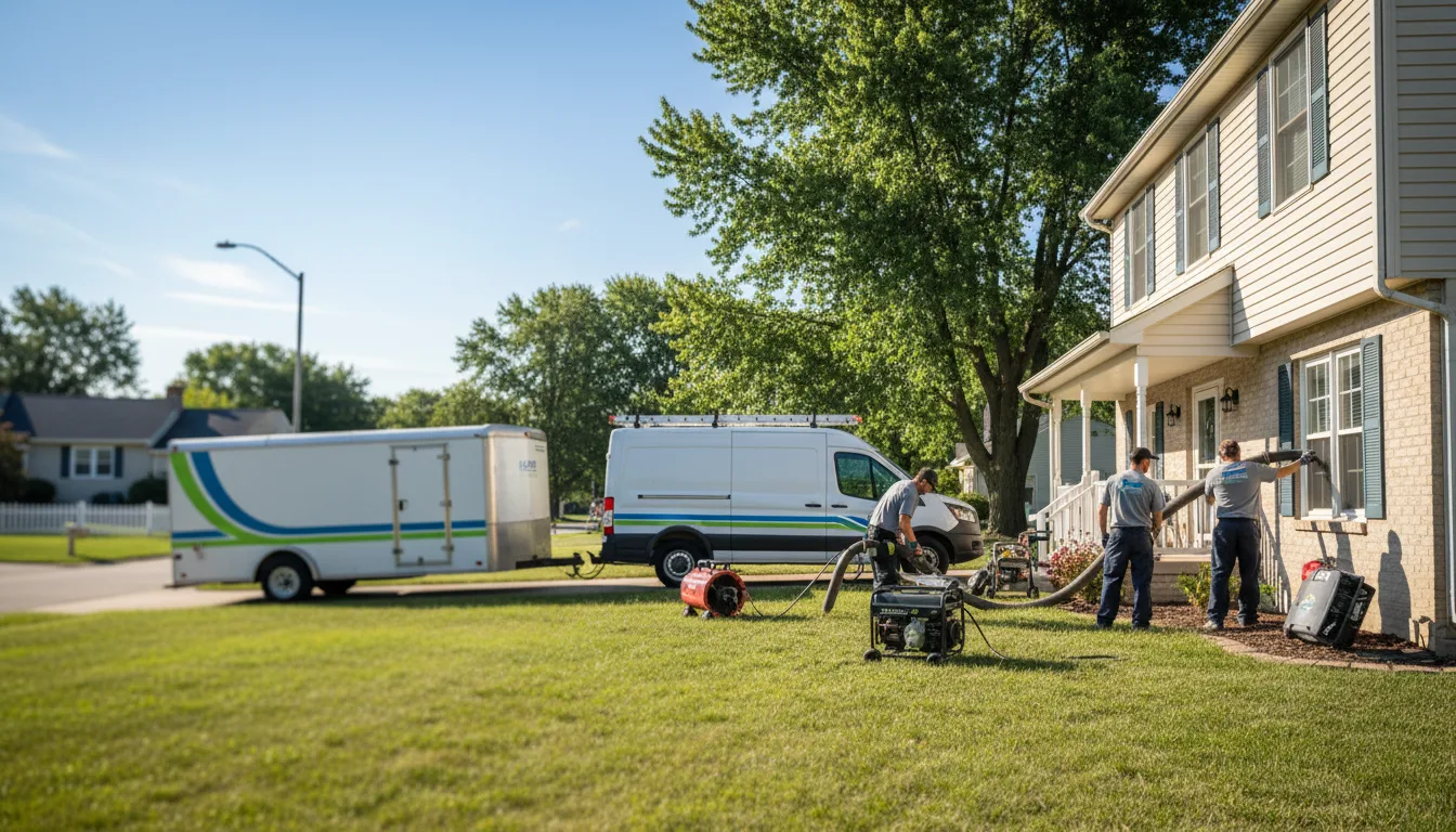 Flooded Basement Restoration And Cleanup With Repair in Summit Argo, IL near me